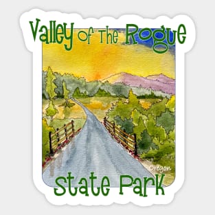 Valley Of The Rogue State Park, Oregon Sticker